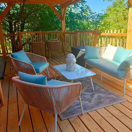 Le Chateau Des Fees Lyxtält Illoud